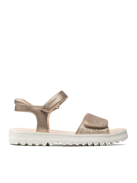 Geox Kids' Sandals Coralie Gold