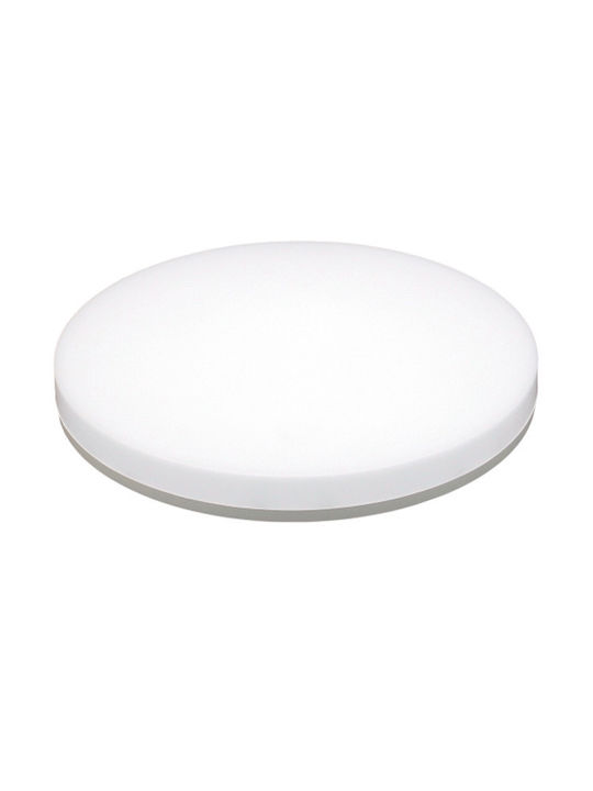 Elvhx Luna Round Outdoor LED Panel 19W with Warm to Cool White Light 33cm