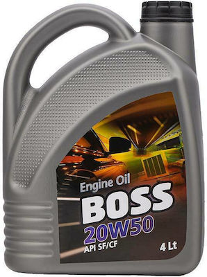 Boss Engine Oil 20W-50 4lt | Skroutz.gr