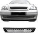 JOM Μάσκα για Opel Astra G 1998-2004 Κυψελωτή Χρώμιο/Μαύρη