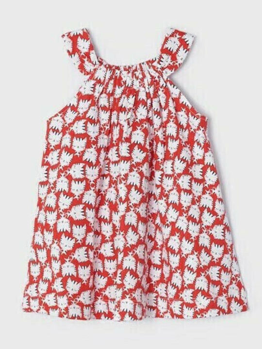 Mayoral Children's Dress Sleeveless Red