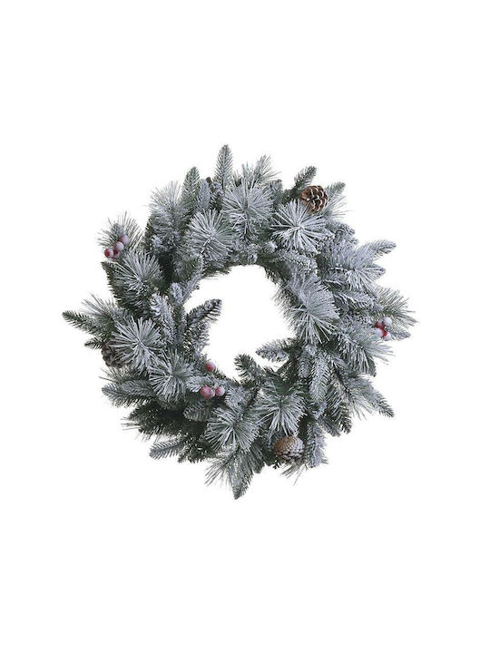 Inart Christmas Decorative Wreath 50cm