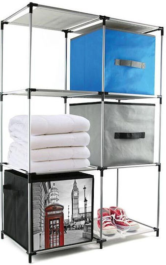 Shelf Wall 102x69x35cm Gray Shelf Wall 102x69x35cm Gray