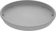 Viomes Linea 894 Round Plate Pot Ash Grey 32x32cm