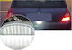 License Plate Lights Led for Renault Twingo MK2 09/1998 - 05/2005 & Twingo MK1 03/1993 - 02/2007