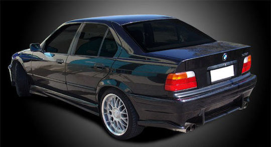 Motordrome Picior de picior de Autoturism Sideways Spoiler pentru BMW Seria 3 E36 4D 1990+ Compatibile cu BMW Magazin online / E36