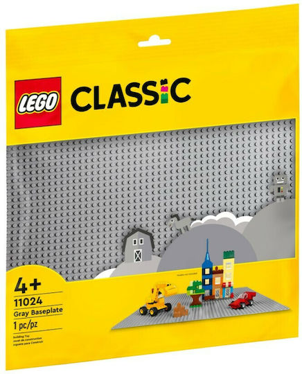 LEGO Classic Gray Baseplate για 4+ Ετών 1τμχ