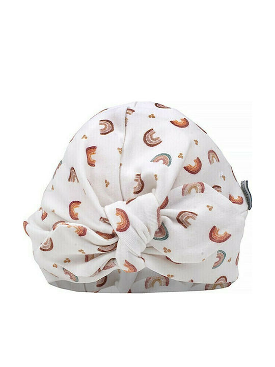 Karfitsomenos Gatos Rainbow Kids Turban White 1pc