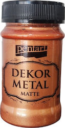 Pentart Dekor Metal Χρώμα Κιμωλίας Bronze 100ml 35109