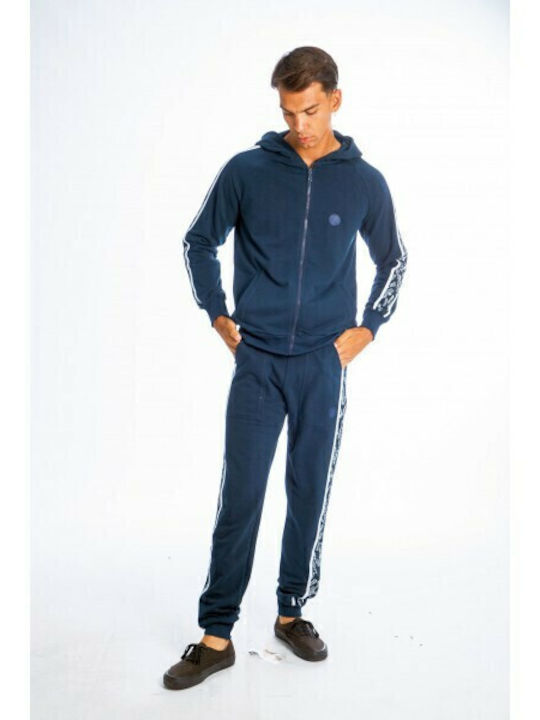 Pantaloni de trening cu Elastic Albastru marin