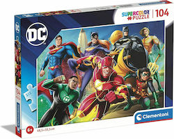 Kids Puzzle DC Comics for 6++ Years 104pcs Clementoni