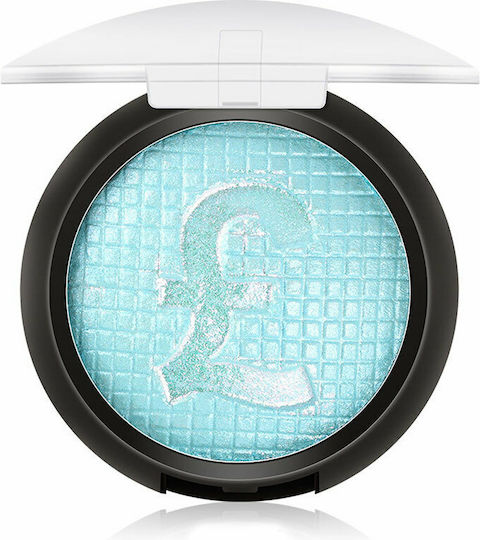 Miss Rose Fard De Pleoape Iridescent În Formă Pudră Presată Cu Culoare Albă 13gr