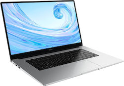 Huawei MateBook D 15 15.6" IPS FHD (Nucleu i5-1135G7/8GB/512GB SSD/W11 Acasă) Silver (Tastatură UK)
