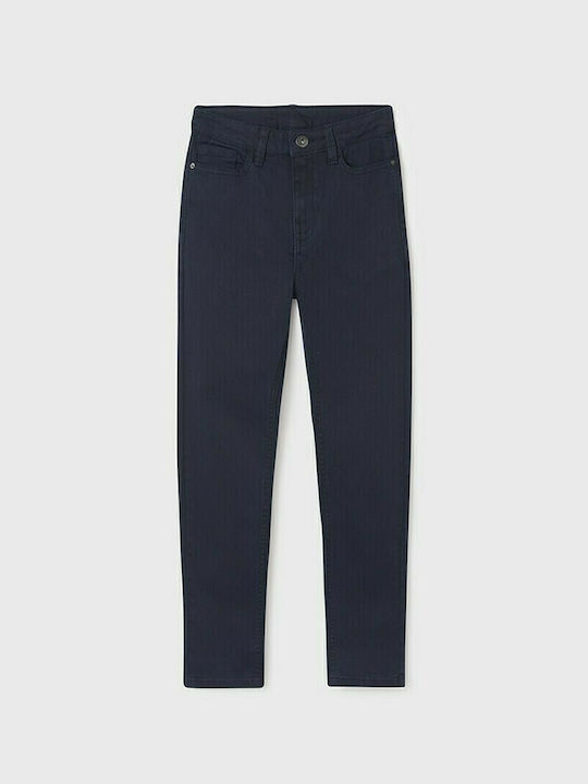 Mayoral Girls Denim Trouser Navy Blue