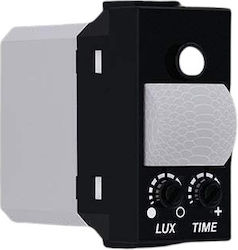 Aca Recessed Wall Switch Motion Sensor without Frame Black