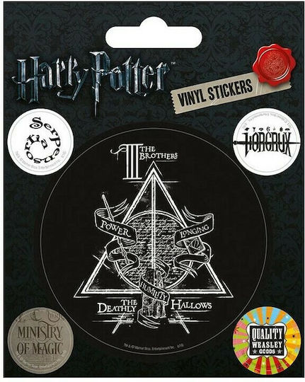 Autocolant Decorativ De Perete Harry Potter Simboluri Vinil 1 Bucată Pyramid International Autocolant Decorativ De Perete Harry Potter Simboluri Vinil 1 Bucată Pyramid International