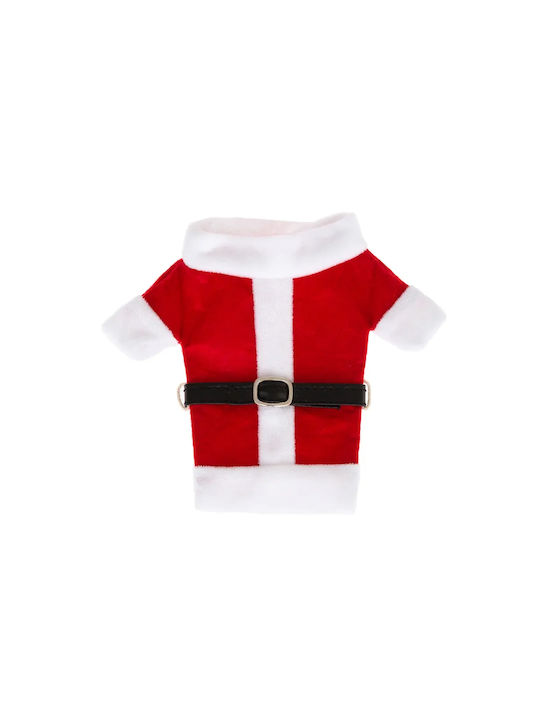 Atmosphera Xmas Σετ Χριστουγεννιάτικες Θήκη για Μαχαιροπίρουνα Υφασμάτινες Άγιοι Βασίληδες 14x7εκ. 4τμχ