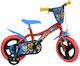 Dino Paw Patrol 12" Kinder Fahrrad BMX Rot