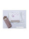 Raison D' Etre Dreamy Owl Baby Sheets Set Crib Cotton White 120x160cm 3pcs