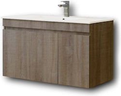 Martin Omega 100 Waschtisch mit Waschbecken Mel...