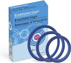 Medintim Erection Rings Blue 3τμχ