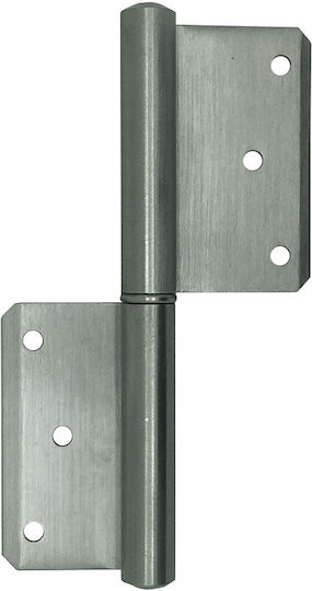 FFG Νο120 Metallic Door Hinge Lift Off Αριστερός
