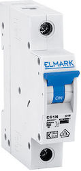 Elmark 1-Pole Automatic Circuit Breaker 6A 41167C