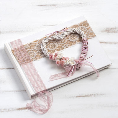 ΖΒΕ798 Wedding Wish Book White