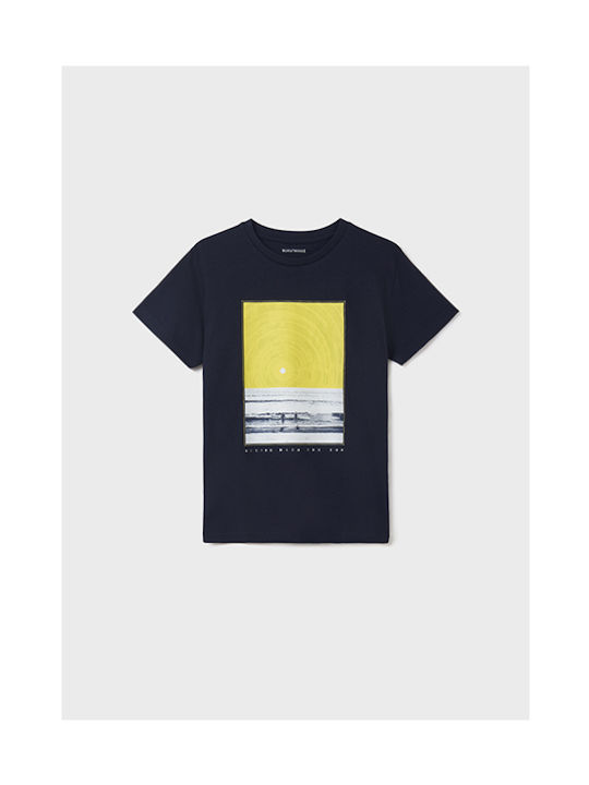 Mayoral Kids T-shirt Navy Blue