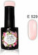 Gellie Ημιμόνιμο Βερνίκι Νυχιών E 529 10ml