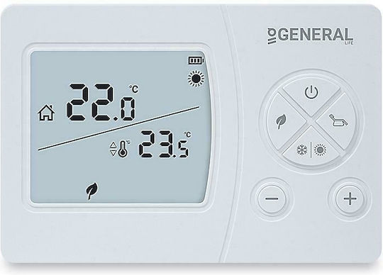 General Life HT 270S SENNA Ψηφιακός Θερμοστάτης Χώρου