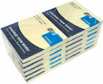 Info Notes Gelbes Papier 75X75MM 100F 5654-01 Packung mit 12 Stück