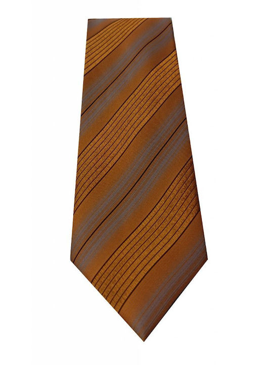 Cravată Țesătură de înaltă calitate Produs manual Control de calitate pentru fiecare piesă în parte Tricolor galben