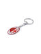 Metal keychain with enamel ACM MILAN 5237-k