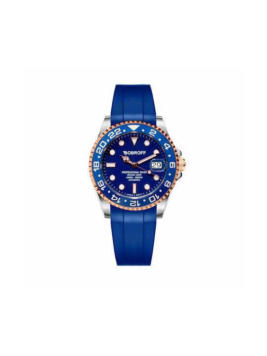 Bobroff Watch Automatic in Blue / Blue Color BF0006-CA