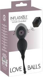 You2Toys Inflatable & Remote Controlled Love Balls Безжични Вагинални топки с вибрация Black