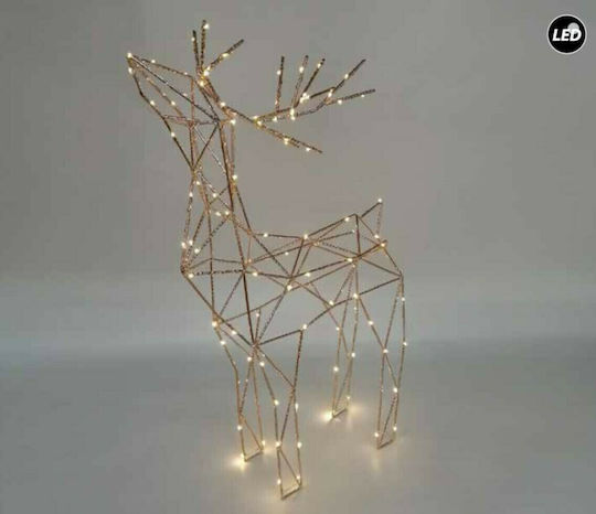 Fos with Illuminated Metallic Bronze Deer Joylight Fos with Illuminated Metallic Bronze Deer Joylight