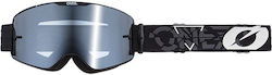 O'neal Motocross Goggles B-20 Strain V.22 Black/White-Gray