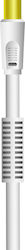 Crystal Audio Cablu De Antenă Coaxial De Sex Masculin - Coaxial De Sex Feminin Alb 4m DB80-4 1 Bucată