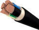 Elmark Power Cord with Diameter 4x1.5mm² in Black Color 1m 1pcs