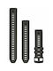 Garmin Λουράκι Σιλικόνης Graphite (Garmin Instinct 2S)