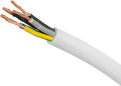 Elmark Power Cord with Size 5x1mm² In White Colour