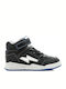 Kids Sneakers High with Scratch Black