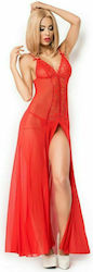 Chilirose Σετ Sexy Babydoll Chiffon Dress With ...