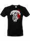 B&C Samcro - Roses Tricou Fii de Anarhie Negru Bumbac