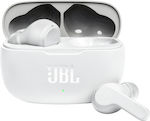 JBL Wave 200TWS In-ear Bluetooth Handsfree Λευκό