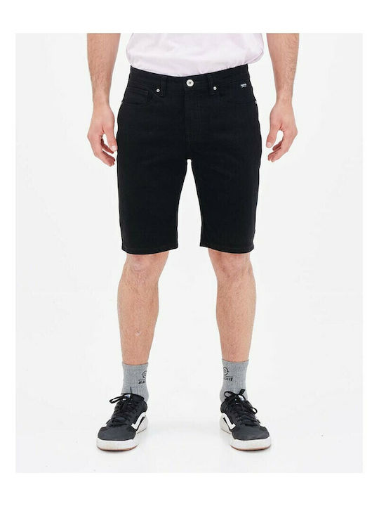 Basehit Men's Shorts Jeans Black
