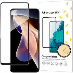 Wozinsky Super Tough Full Glue Full Face Tempered Glass Μαύρο (Redmi Note 11 Pro)