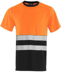 Stenso Prisma HV T-Shirt Εργασίας Πορτοκαλί 04100174