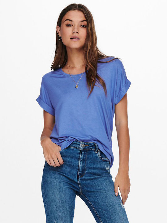 Only Damen T-Shirt Yonder Blue